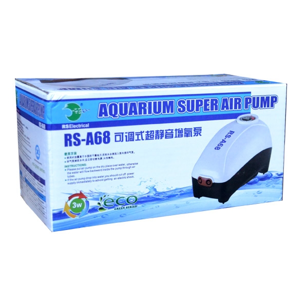 RS Hava Motoru Çift Çıkışlı 4 Lt/min 3 W RSA68