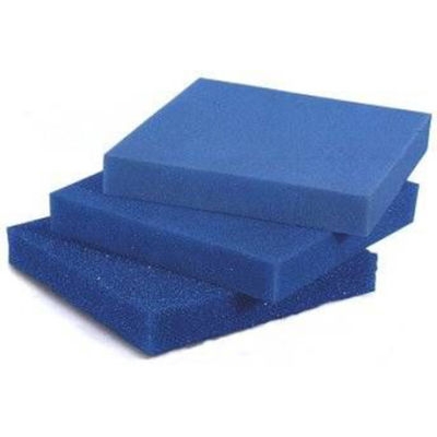 50*40*5cm Mavi Akvaryum Filtre Süngeri 10PPI Geniş Gözenekli 