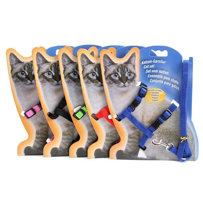 Kedi Göğüs Takım Gezdirme Tasması Mix Renk