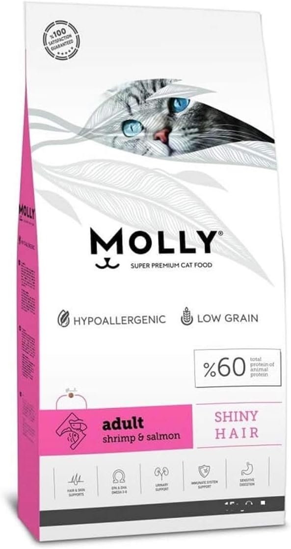 Molly Karides ve Somonlu Kedi Maması 15 Kg