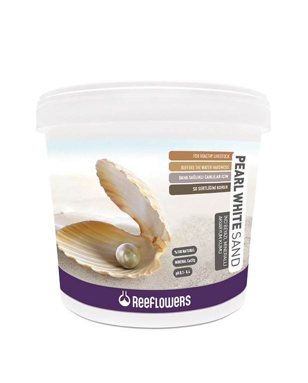 ReeFlowers Pearl White Sand 5 Kg Kalsiyum Karbonatlı Çiklet Kumu