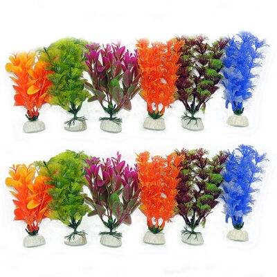 Pastik Akvaryum Bitkisi 12 cm