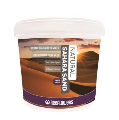 Reeflowers Natural Sahara Sand 25 Kg 0,5-1 mm Orjinal Kapalı Kova Akvaryum Kumu
