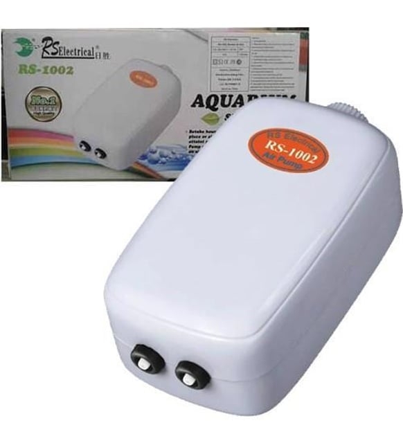 RS1002 Süper Hava Motoru Çift Çıkışlı 3,5 Lt/min 5w