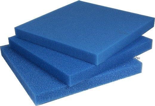 50*33*4 cm Mavi Geniş Gözenekli Biyolojik Sünger