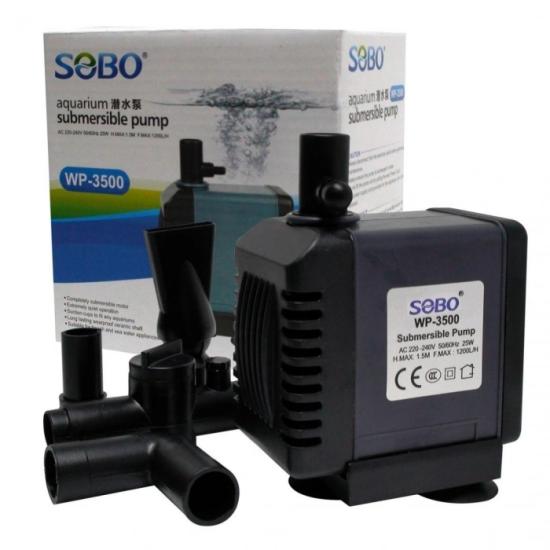  Sobo wp-3500 Akvaryum Kafa Sump Motoru 25w 1200lt