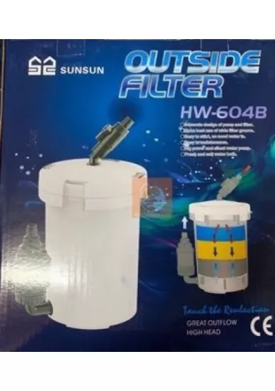 SunSun HW604B Dış Filtre 800 Lt/h 14w