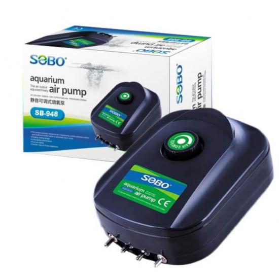 SOBO SB-948 8W 4*3LT Dört Çıkışlı Hava Motoru