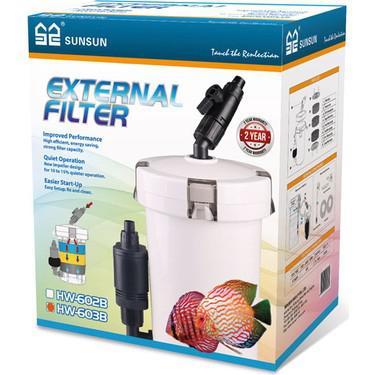 SUNSUN HW-603B 400LT 6W, dış filtre, akvaryum filtre