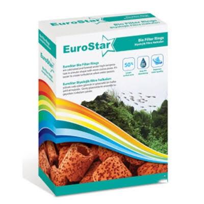 EuroStar Bio Filter Ring Kahverengi Seramik 500 ML