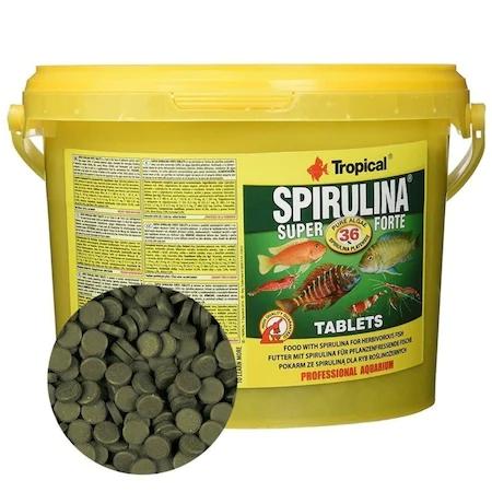 TROPİCAL SÜPER SPİRULİNA FORTE TABLET KOVA YEM YEM 4500 ADET