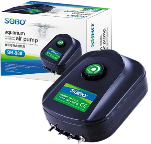 SOBO SB-988 12W 4*4 LT Dört Çıkışlı Hava Motoru