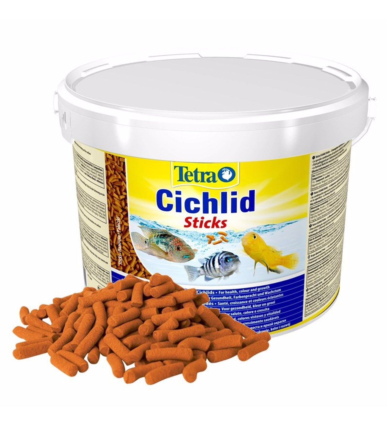 Tetra Cichlid Stick Balık Yemi 10 Lt / 2900 Gr